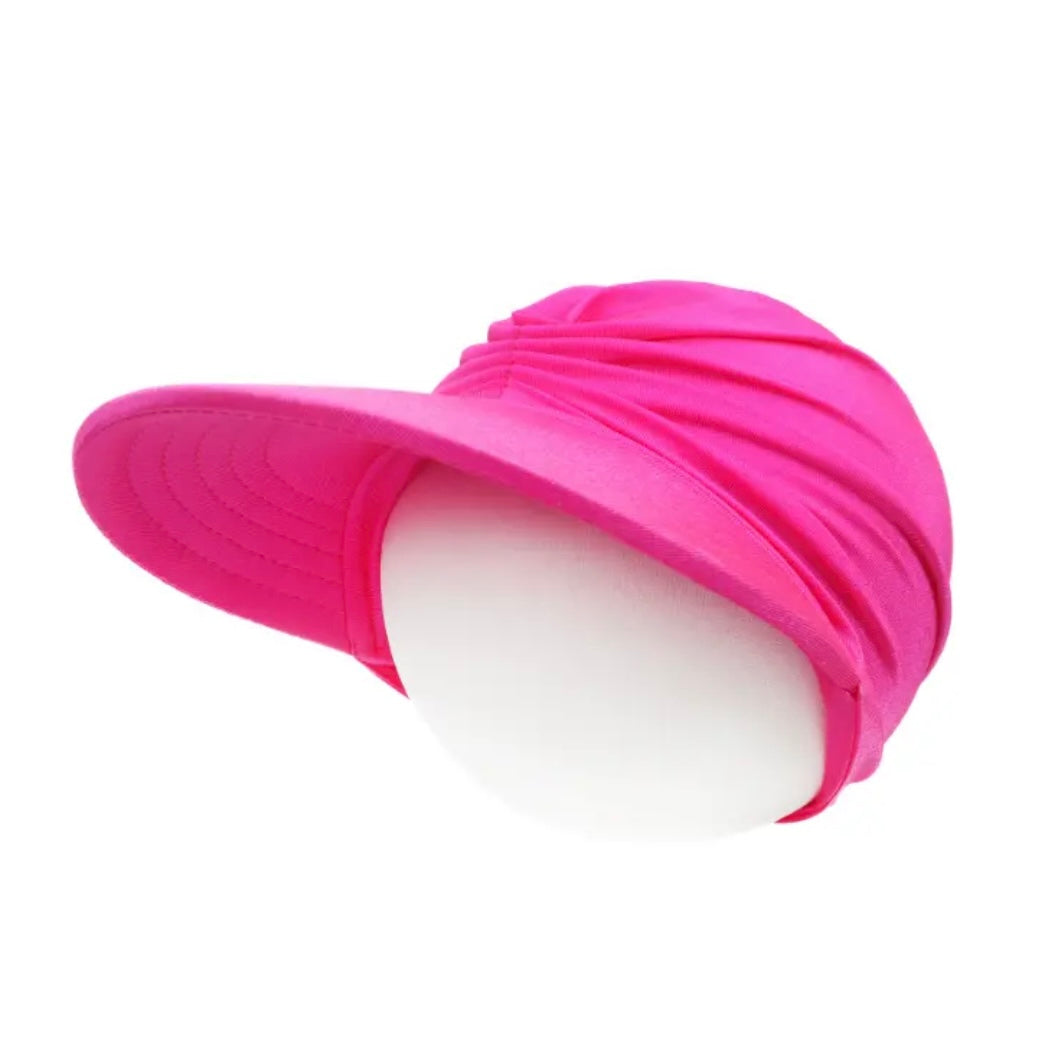 Elastic Summer Visor Hat