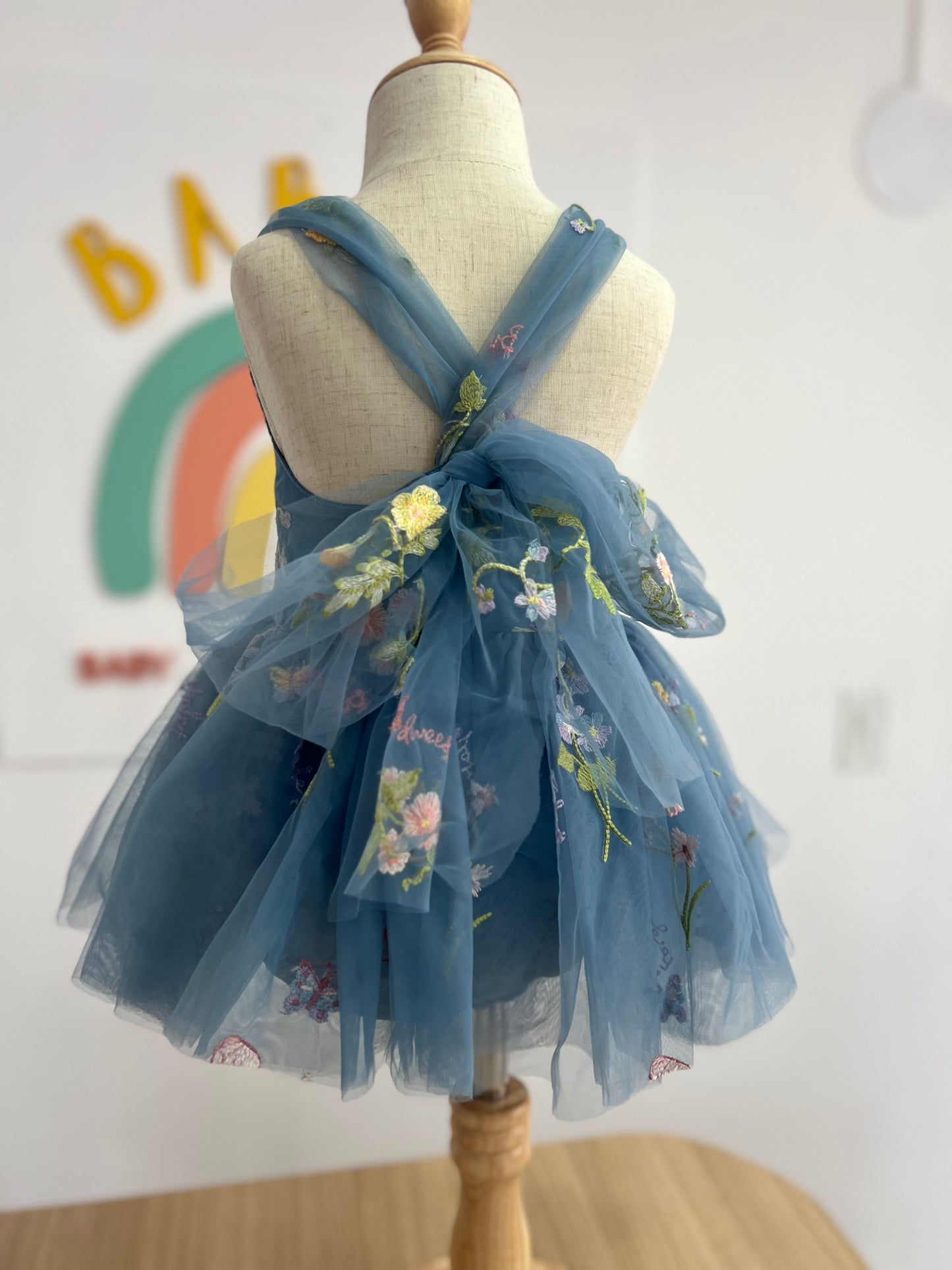 Dusty Blue Fairy Dress