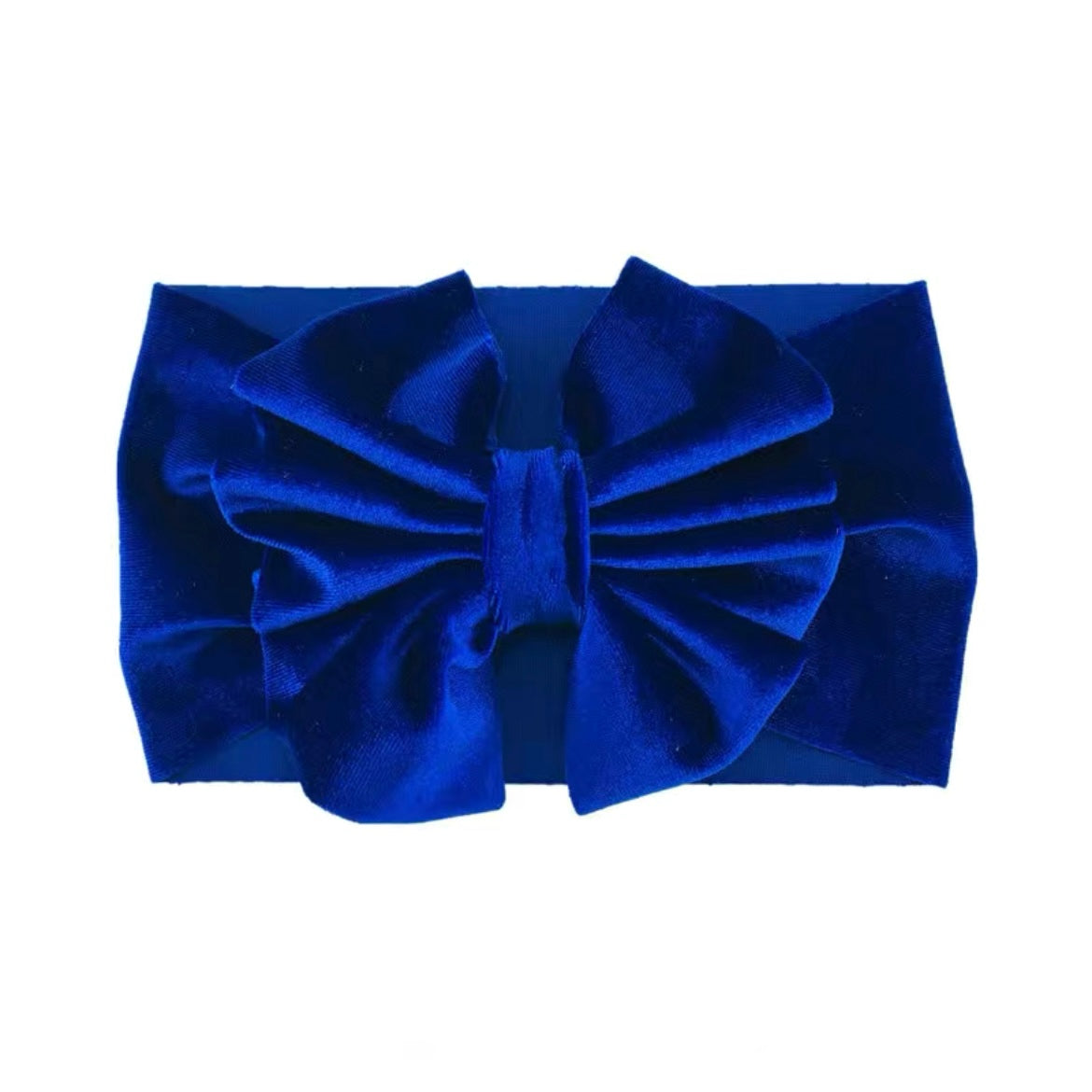 Velvet Headband Bows