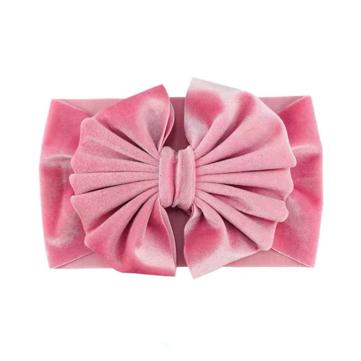 Velvet Headband Bows