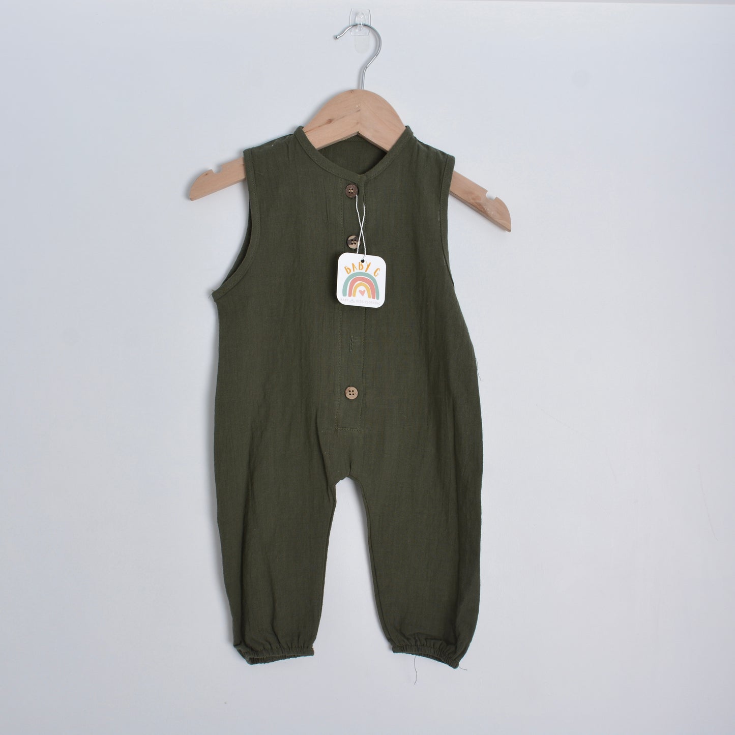 Boy Sleeveless Jumpsuit