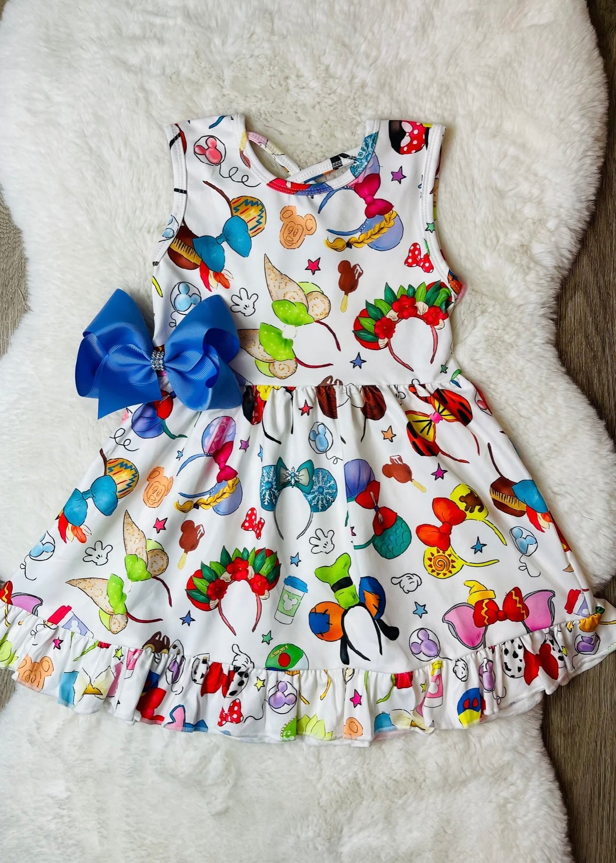 Magical Ears Dress & Matching Bow
