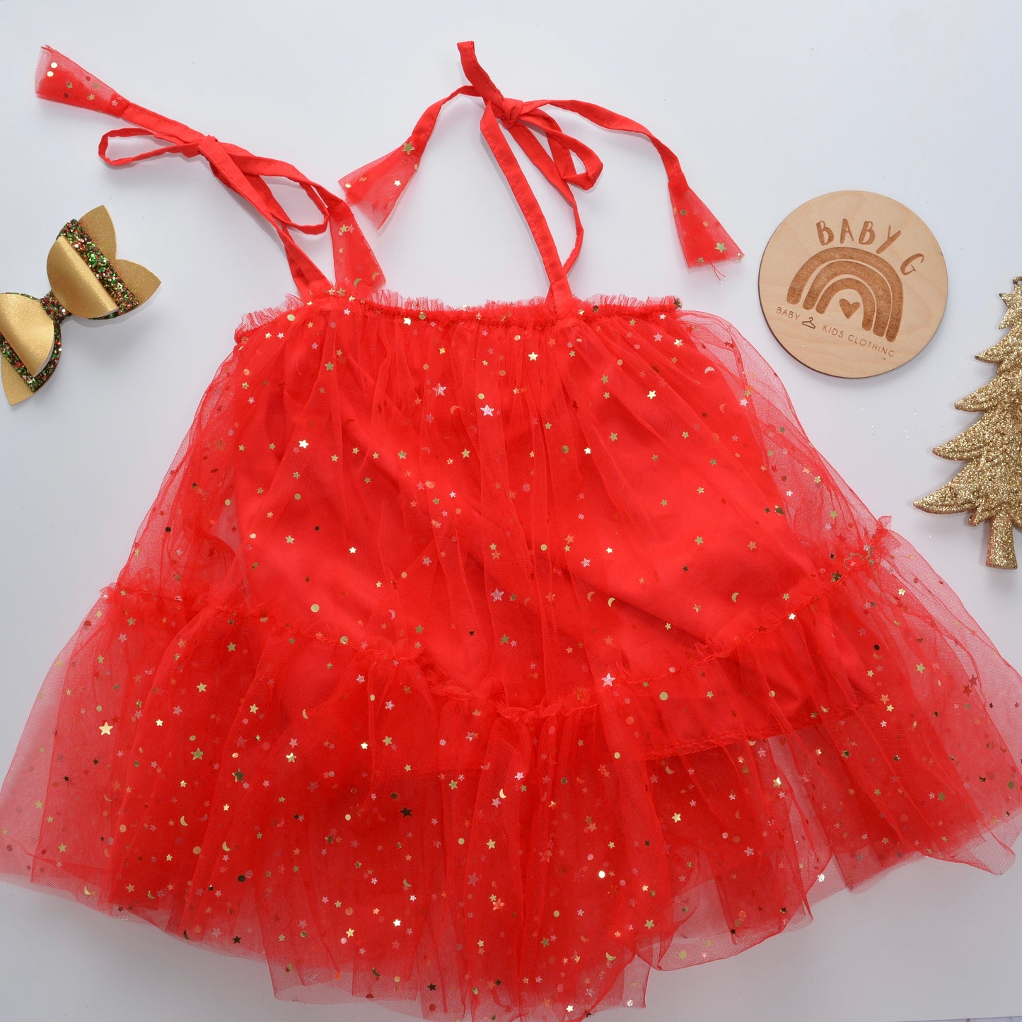 Stars Tulle Dress