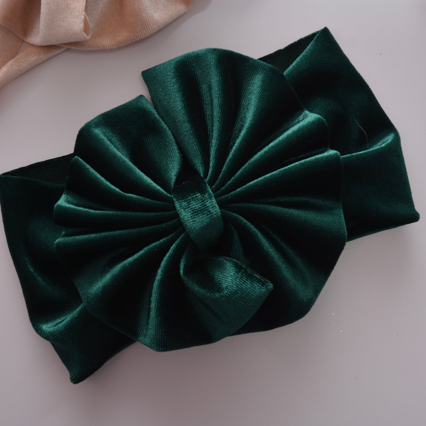 Velvet Headband Bows