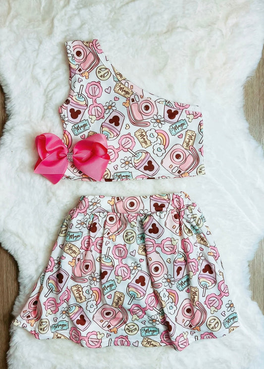 Pretty Pink Mouse Set & Matching Bow