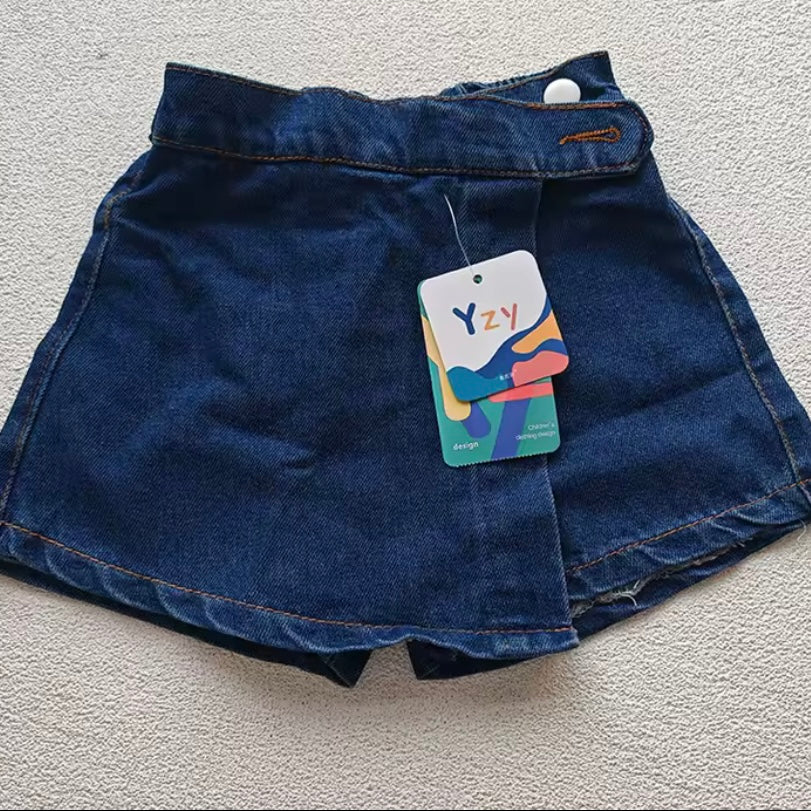 Falda-pantalón (mahón)