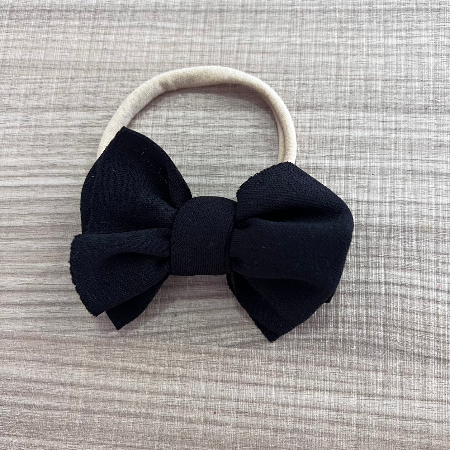 Medium Solid Bow Headband