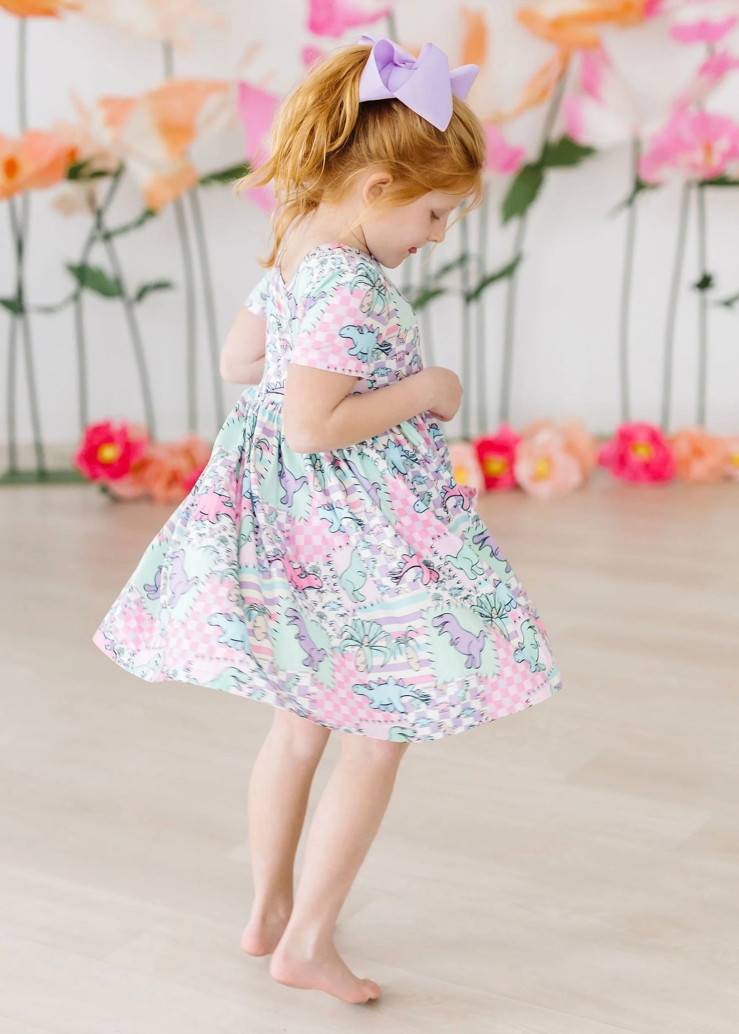 “Mila & Rose” Dino Pocket Dress