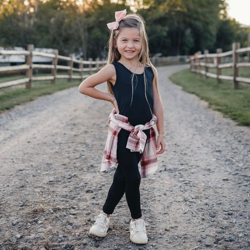 Black Athletic Jumpsuit