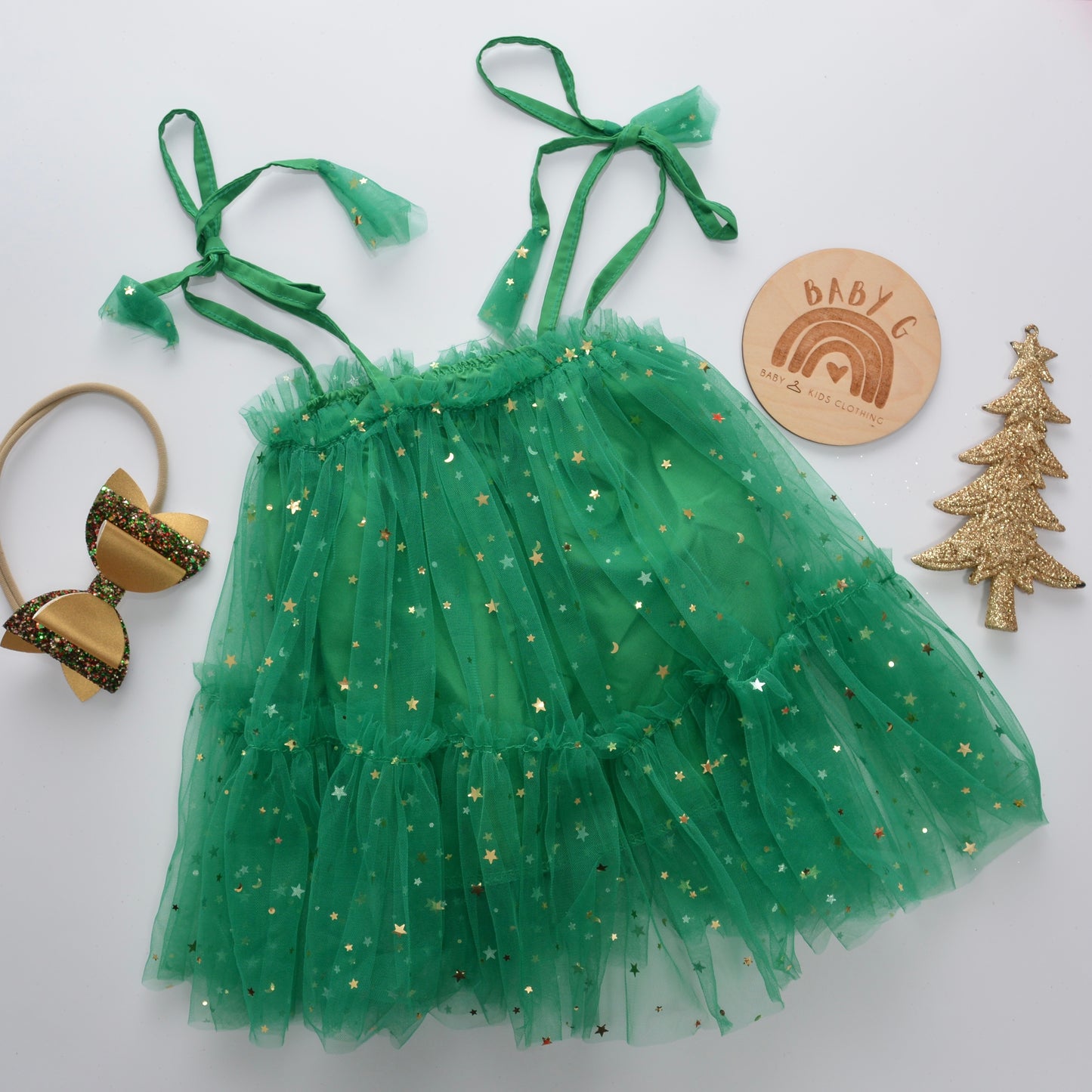 Stars Tulle Dress