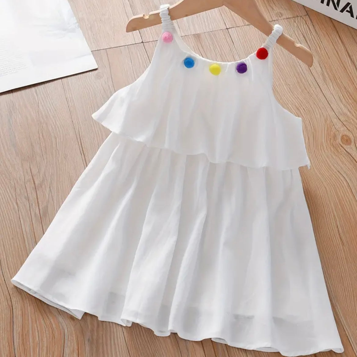 PomPom Summer Dress