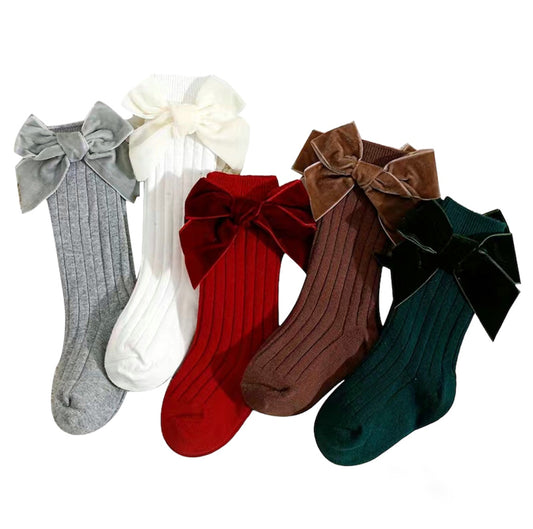 Bowknot High Socks