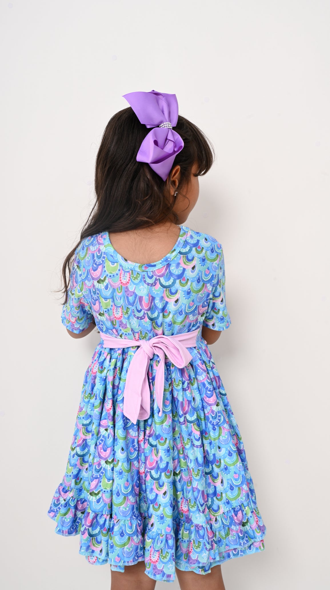 Mermaid Dress & Matching Bow