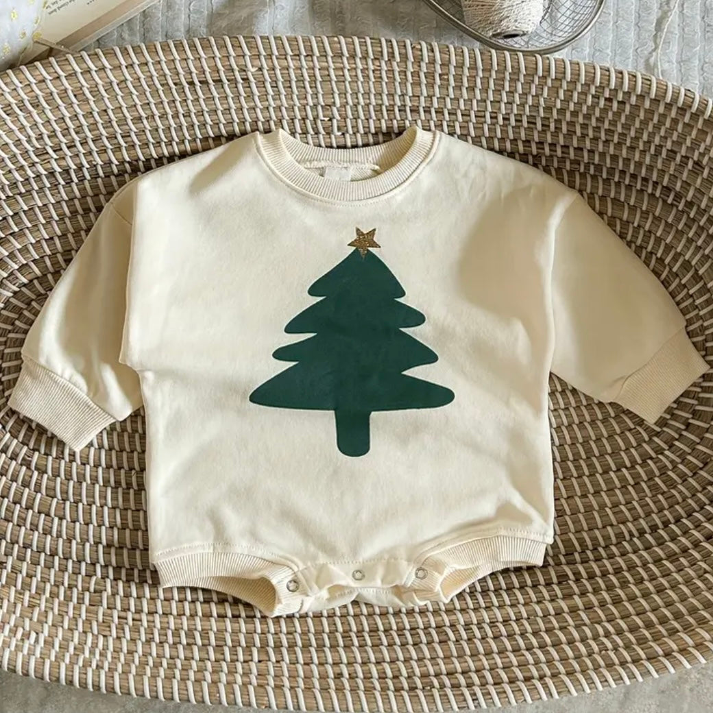 Christmas Tree Longsleeve Bodysuit