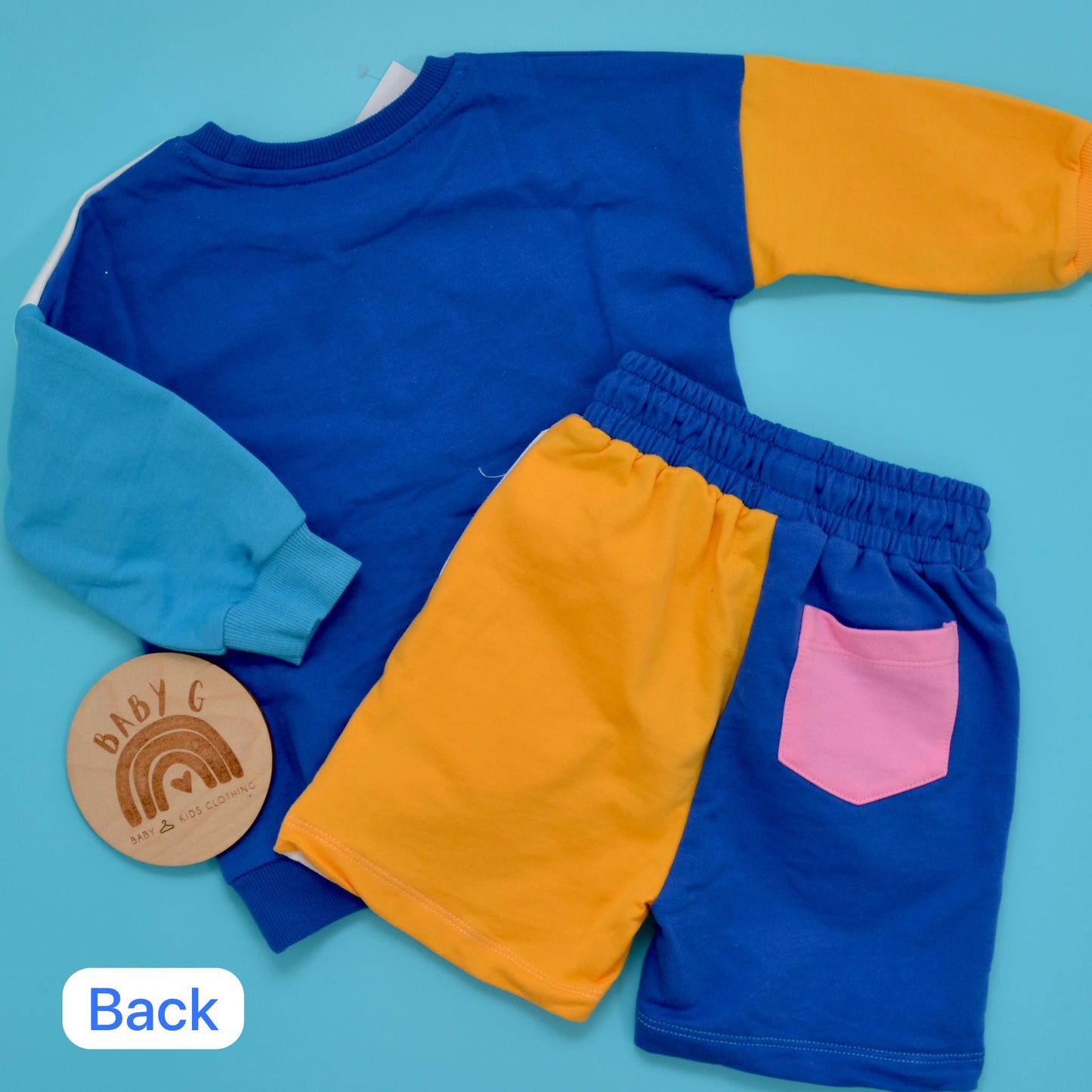 Color Block Boy Set