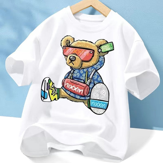 Bear White T-Shirt