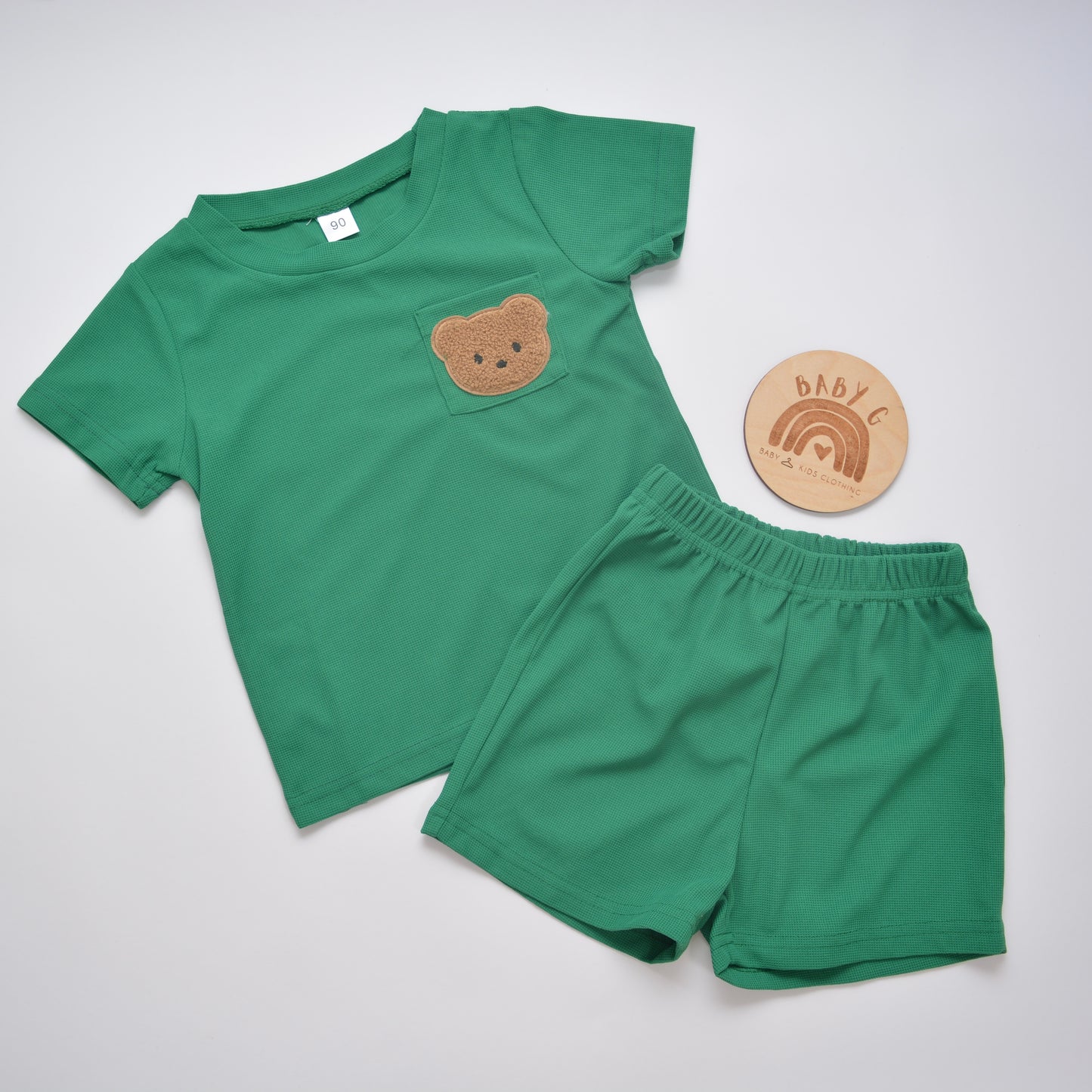 Green Teddy Comfy Set