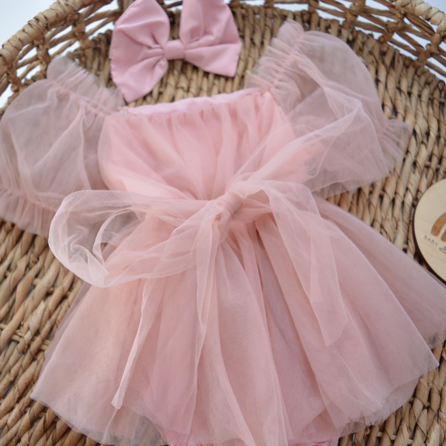 Sophia Bodysuit Tulle Dress