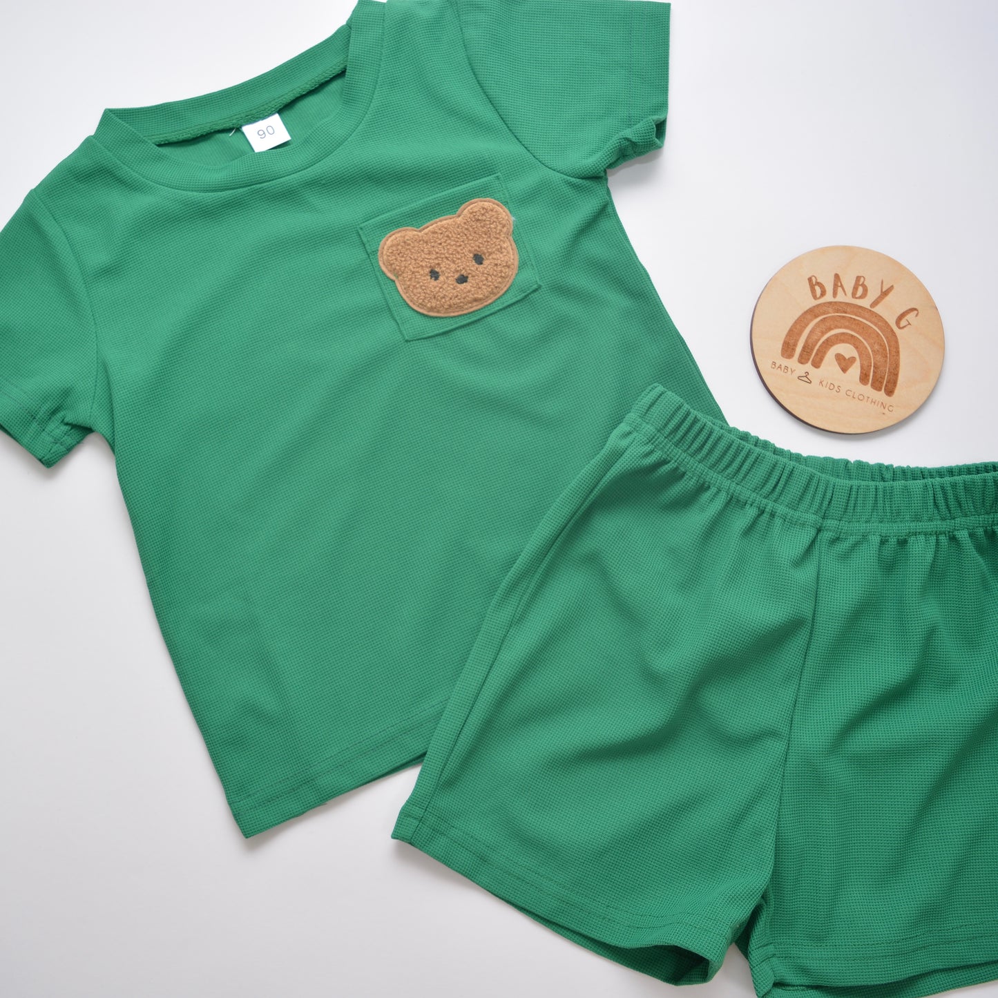 Green Teddy Comfy Set