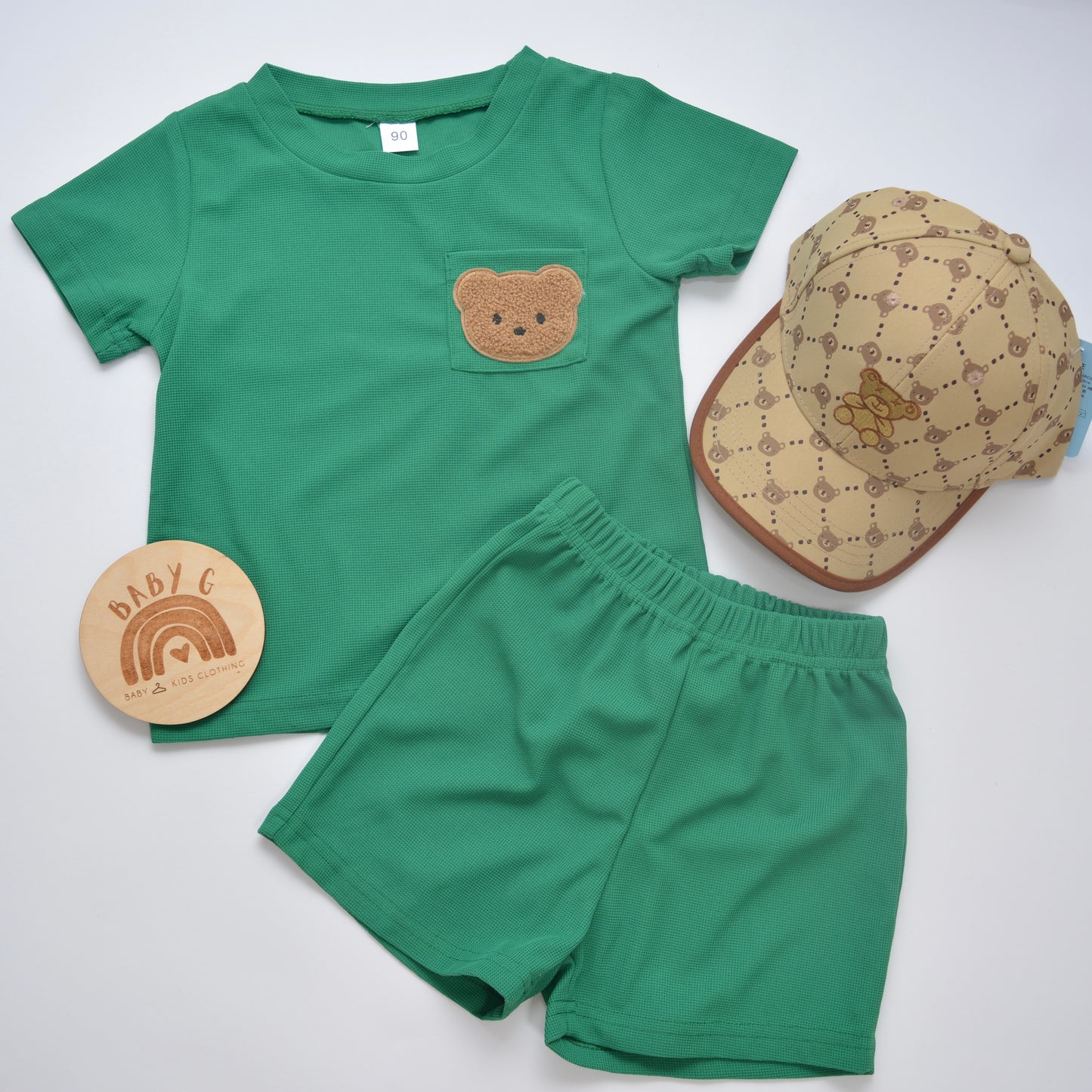 Green Teddy Comfy Set