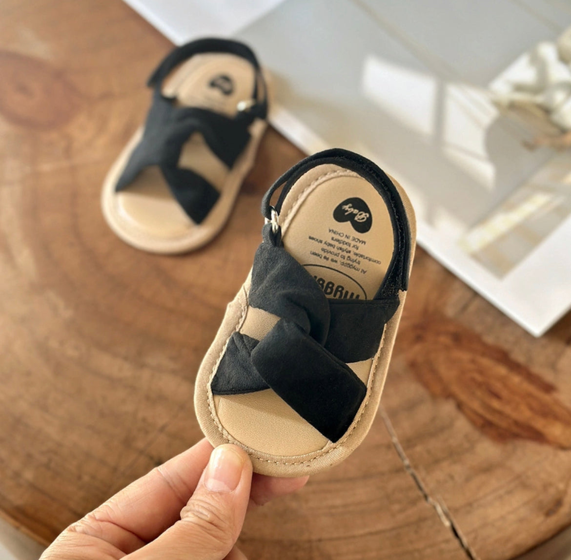 Baby Girl Cross Sandals