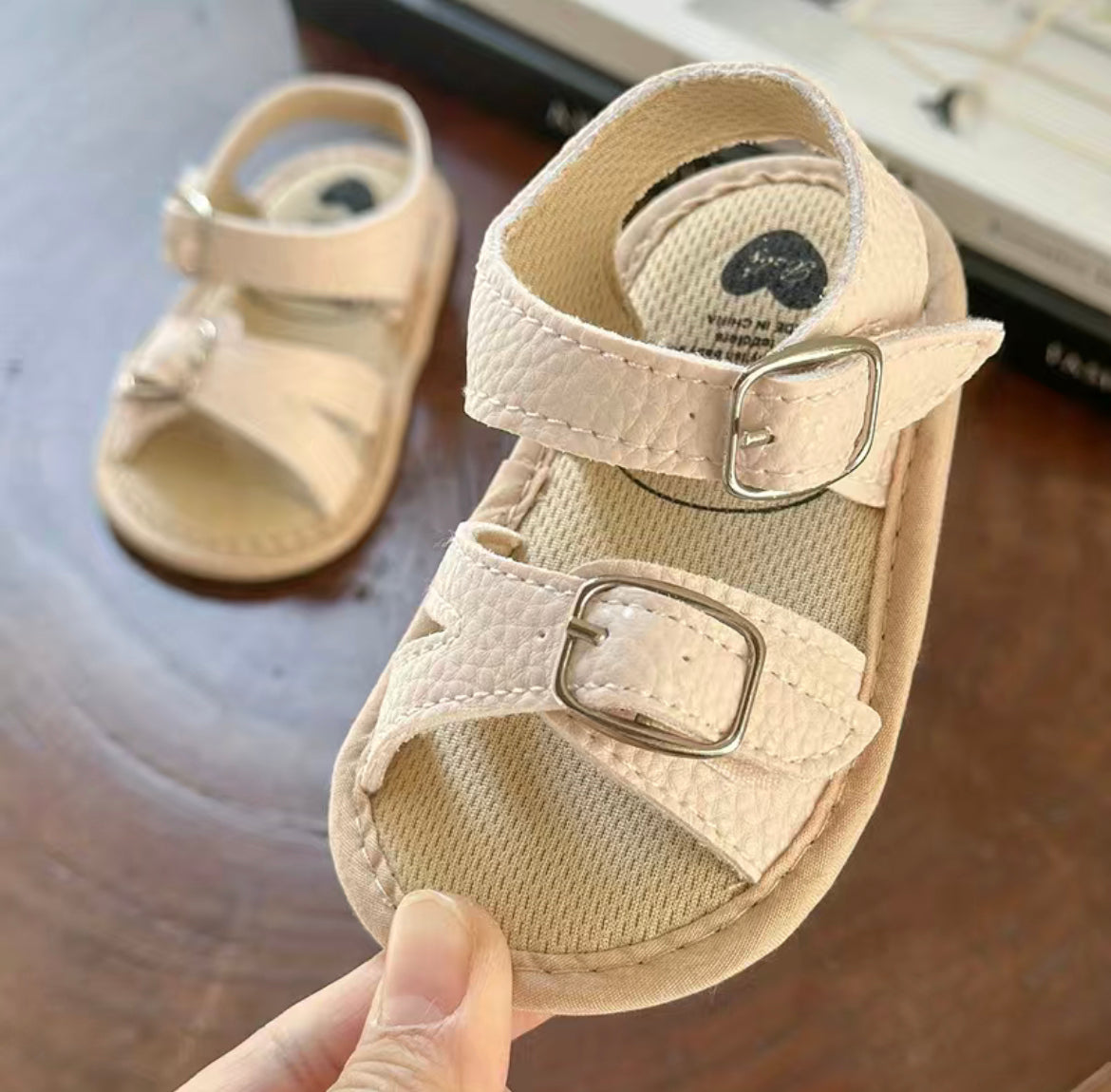 Baby Girl Solid Sandals