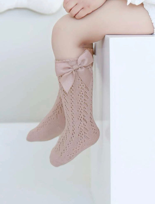 Dusty Pink Socks