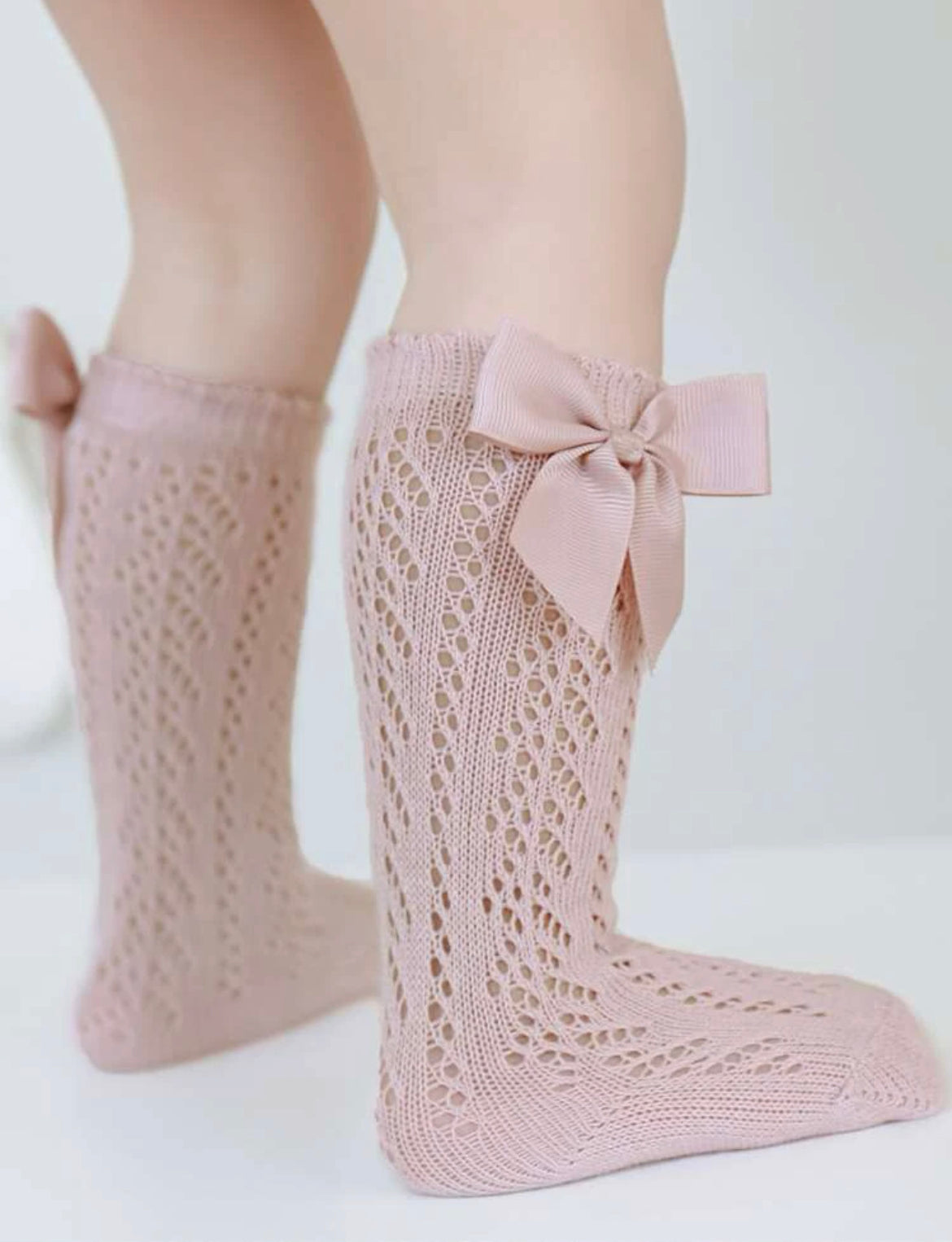 Dusty Pink Socks