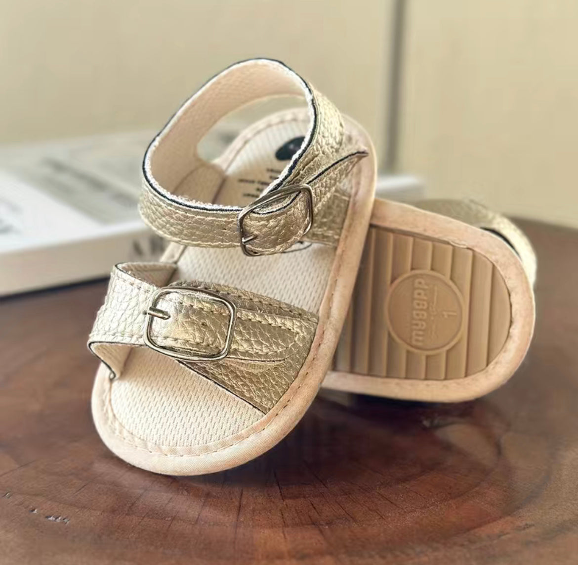 Baby Girl Solid Sandals