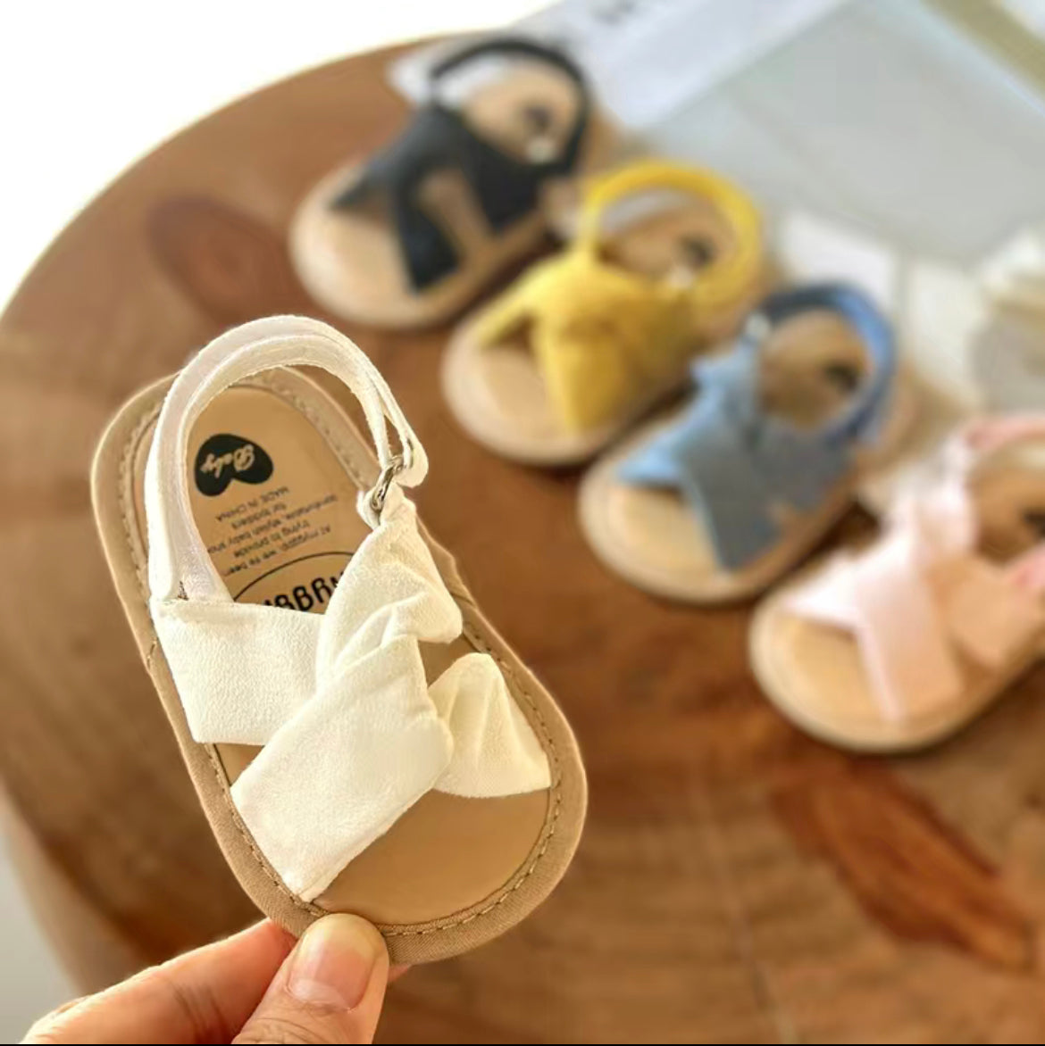 Baby Girl Cross Sandals